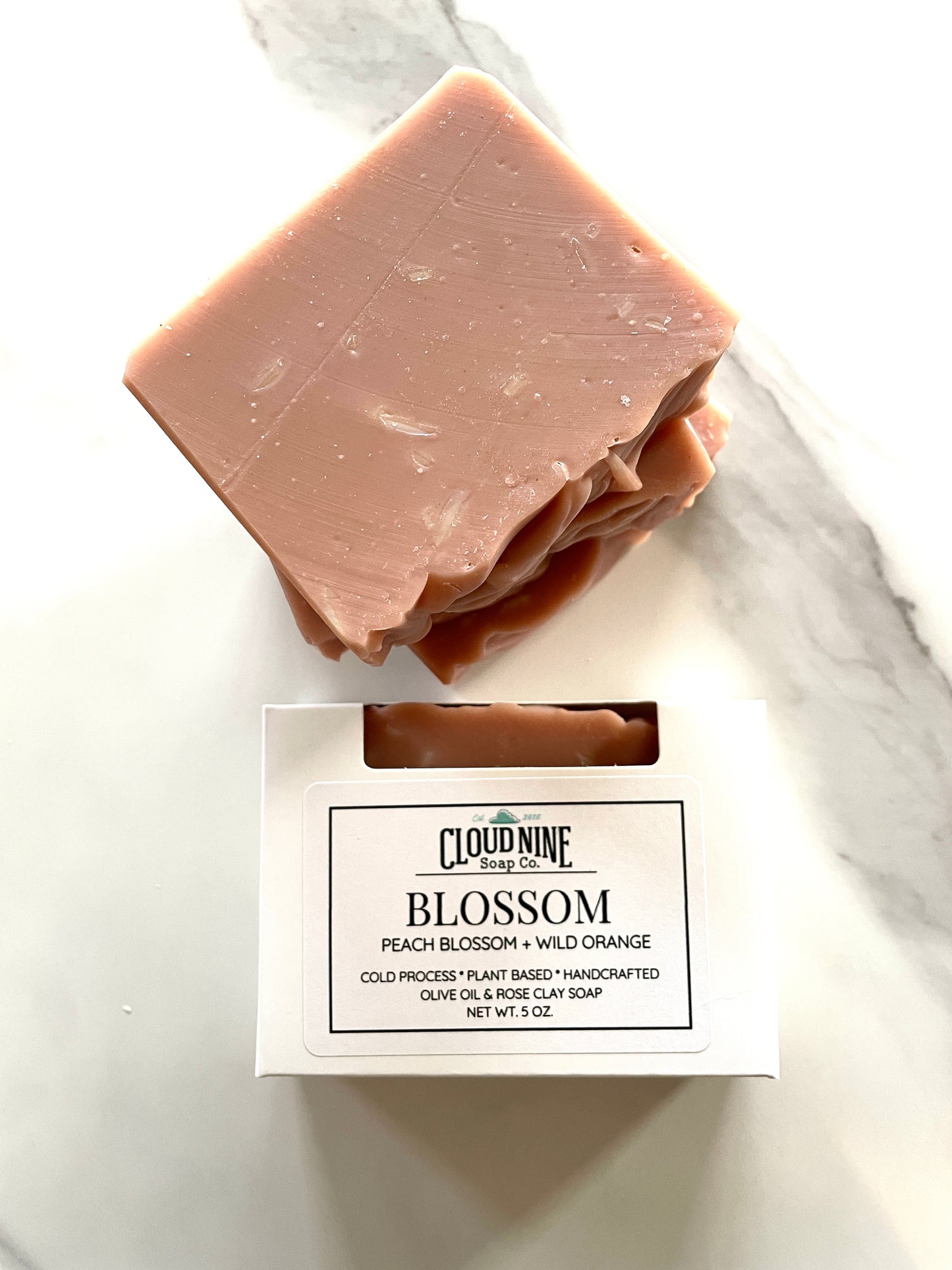 Blossom Soap: Peach Blossom + Wild Orange