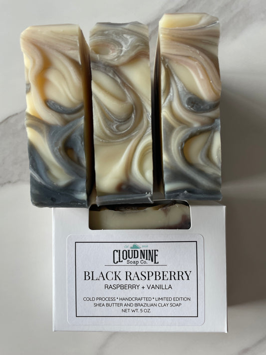 Black Raspberry Soap: Raspberry + Vanilla