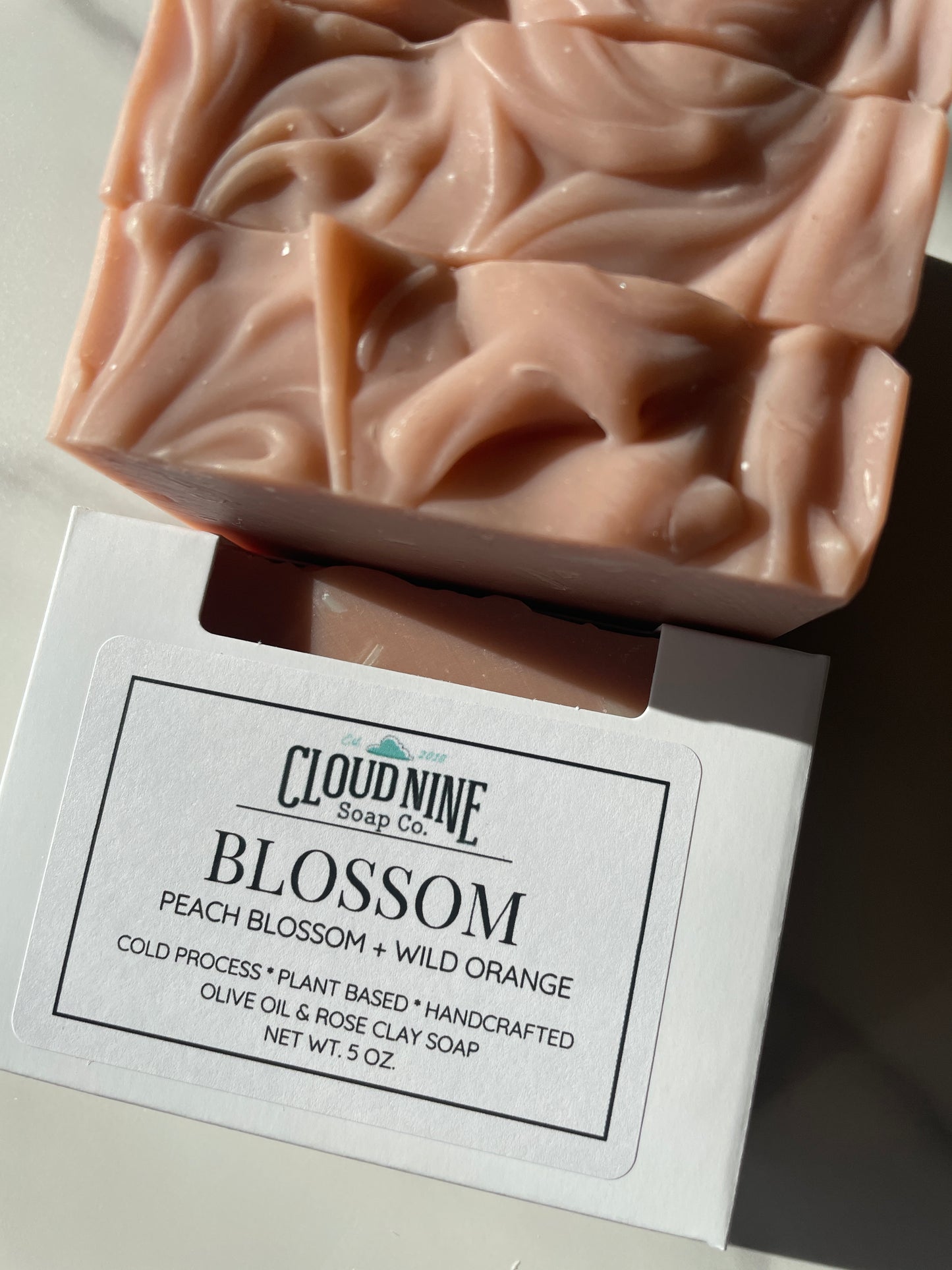 Blossom Soap: Peach Blossom + Wild Orange