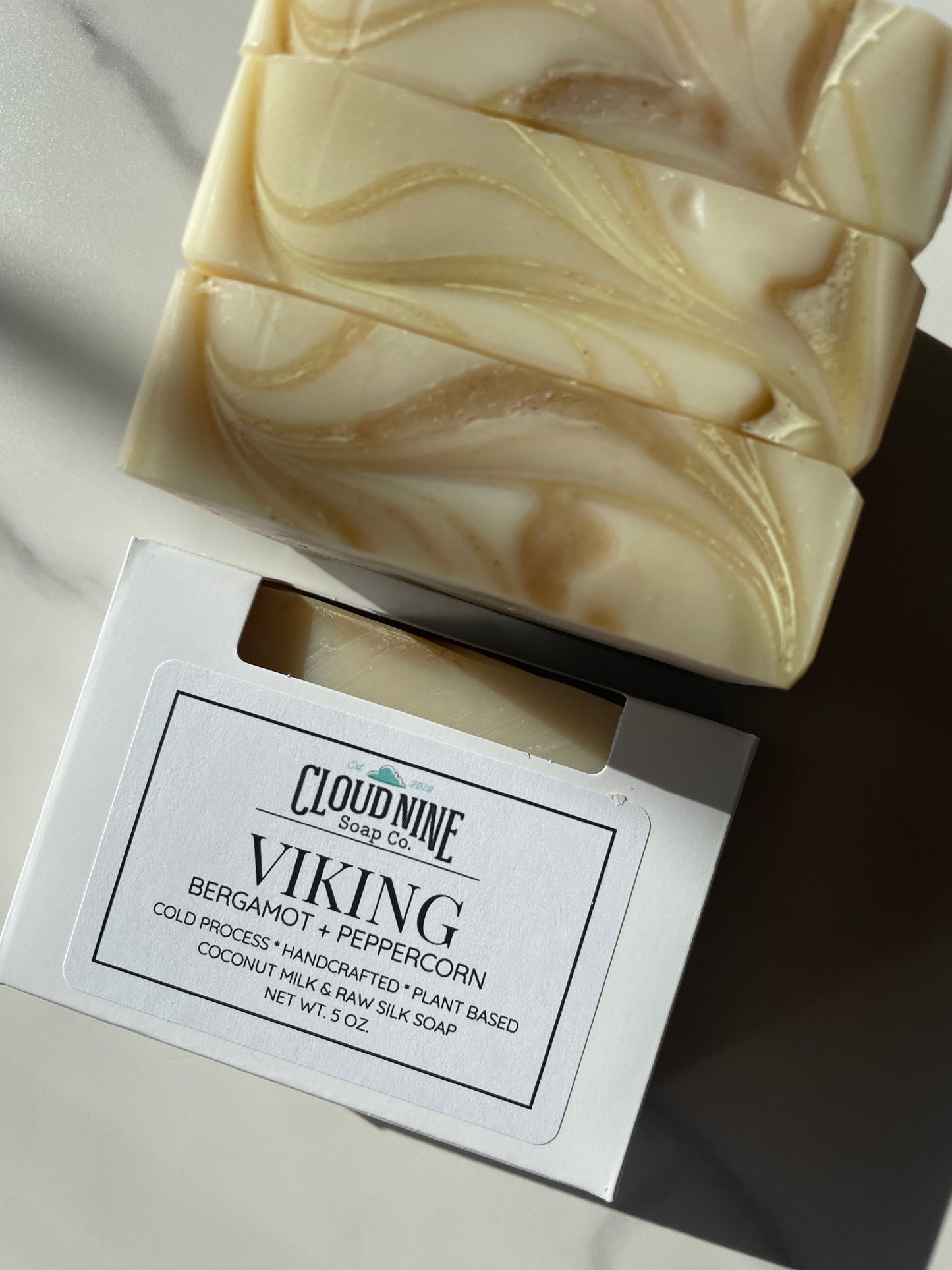 Viking Soap: Bergamot, Vetivir + Peppercorn