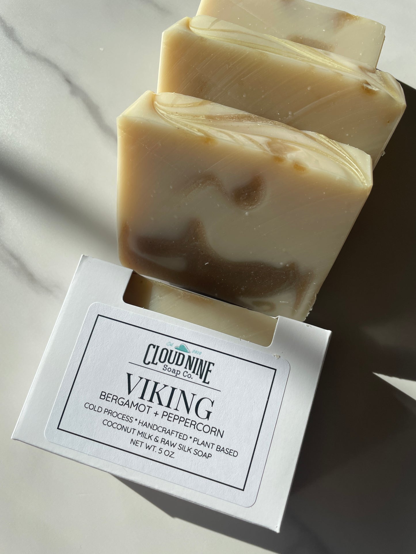 Viking Soap: Bergamot, Vetivir + Peppercorn