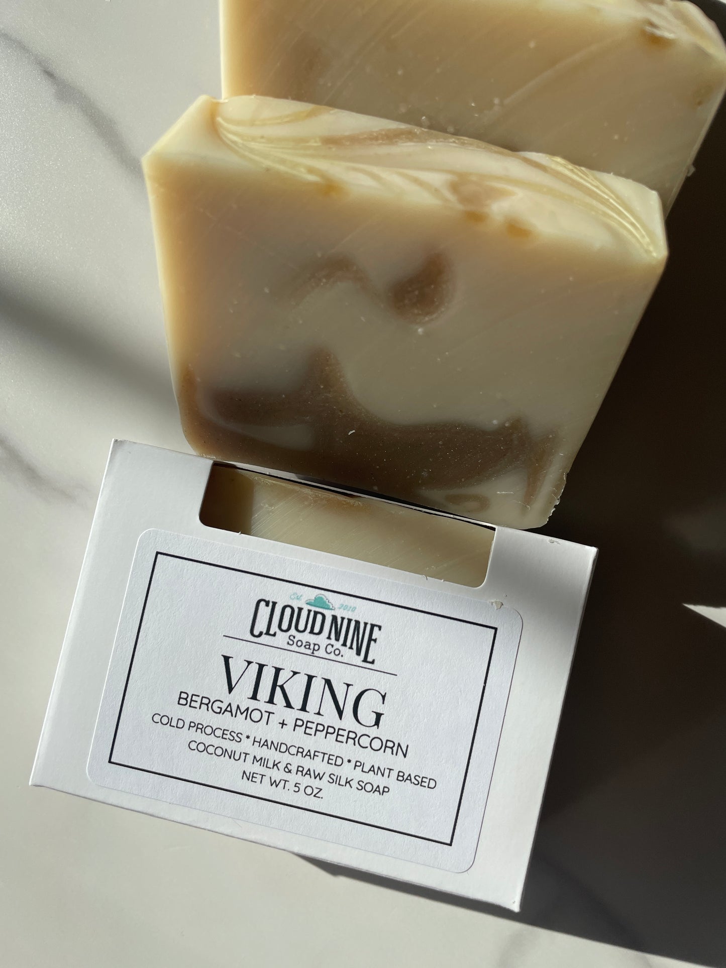 Viking Soap: Bergamot, Vetivir + Peppercorn