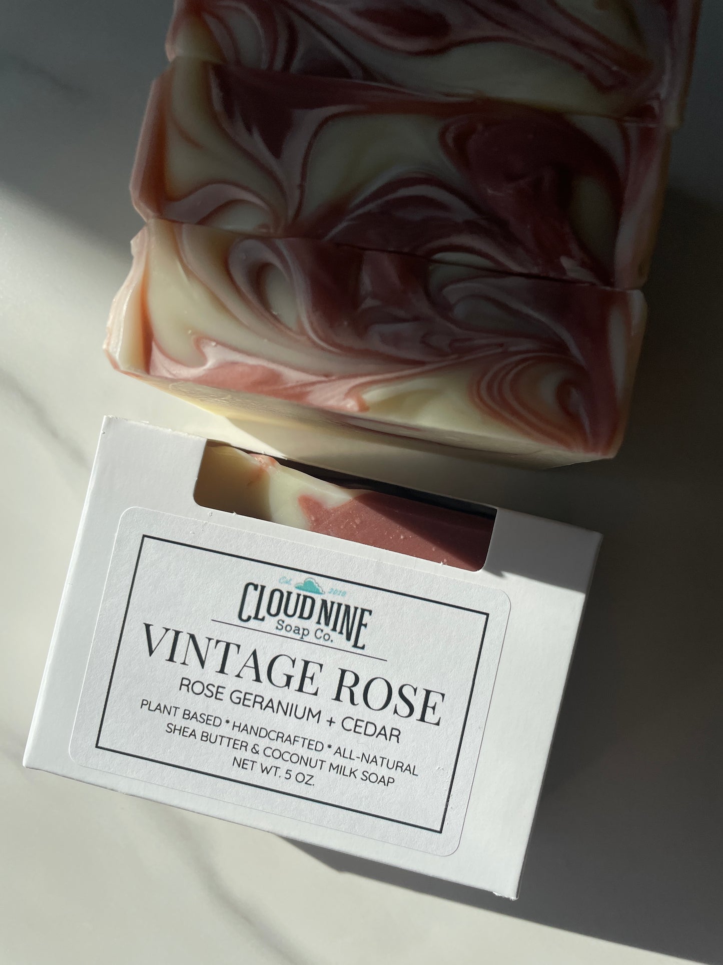 Vintage Rose Soap: Geranium, Lavender + Cedar (Restocking April 2025)