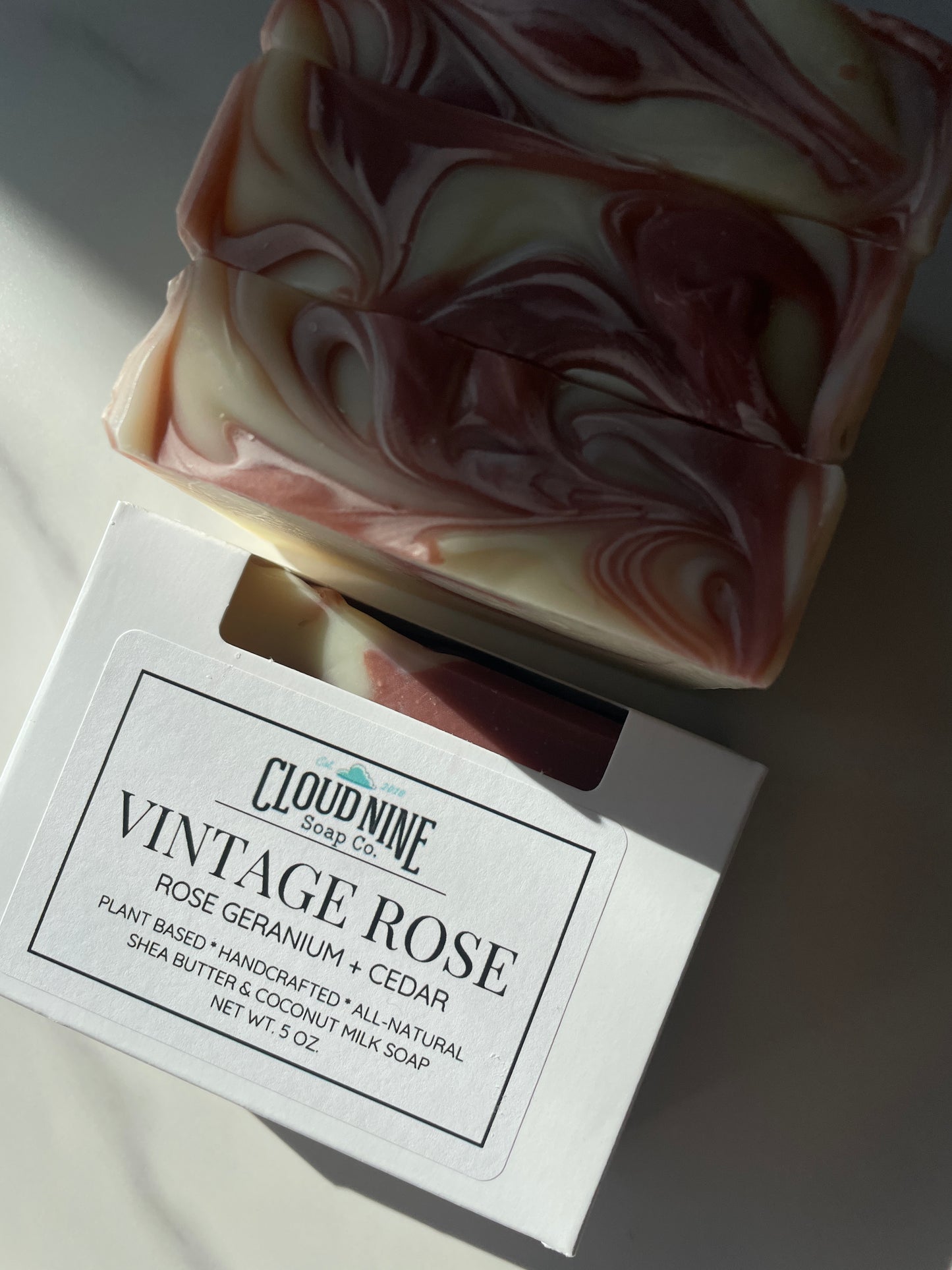 Vintage Rose Soap: Geranium, Lavender + Cedar (Restocking April 2025)