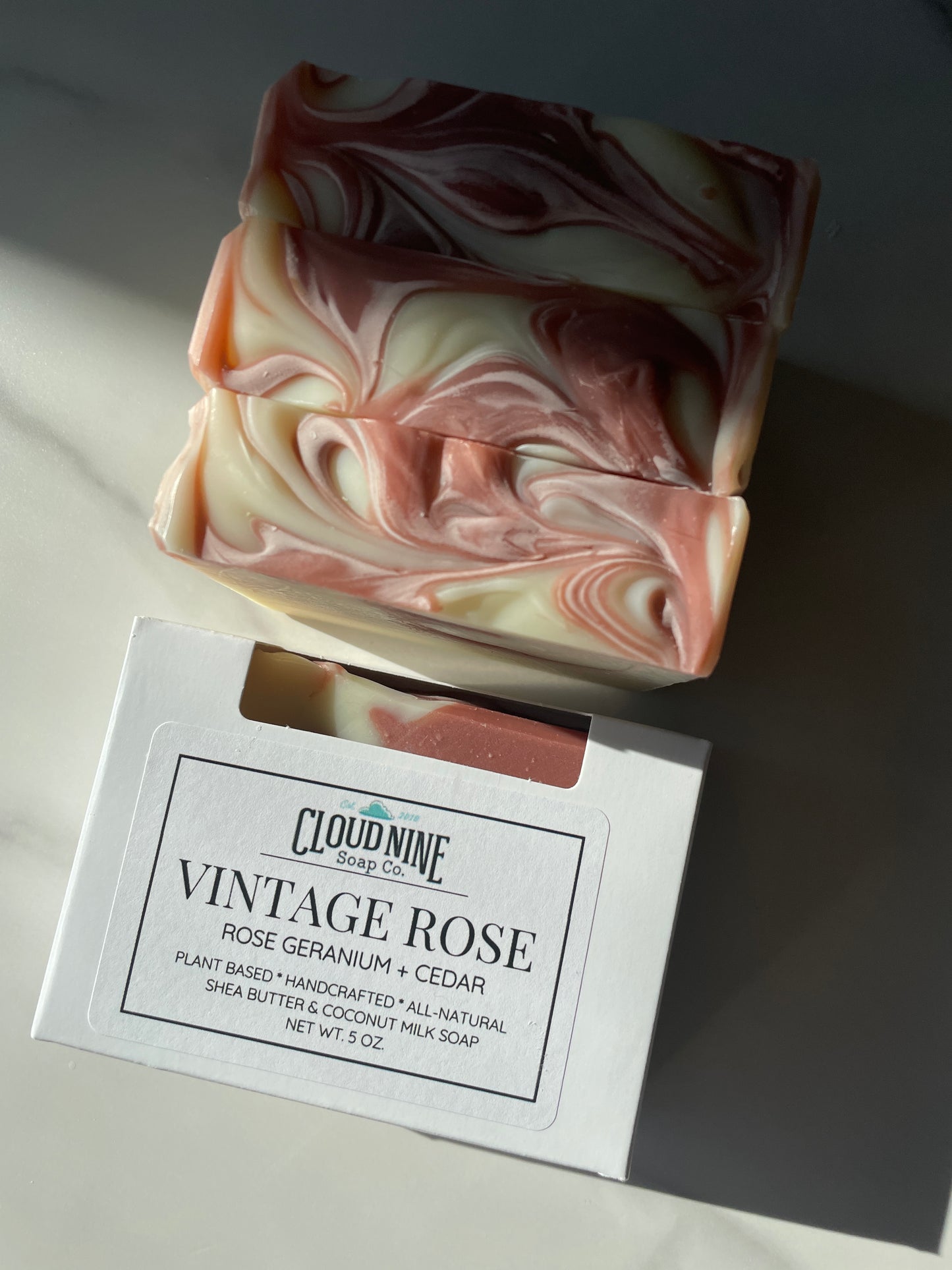 Vintage Rose Soap: Geranium, Lavender + Cedar (Restocking April 2025)