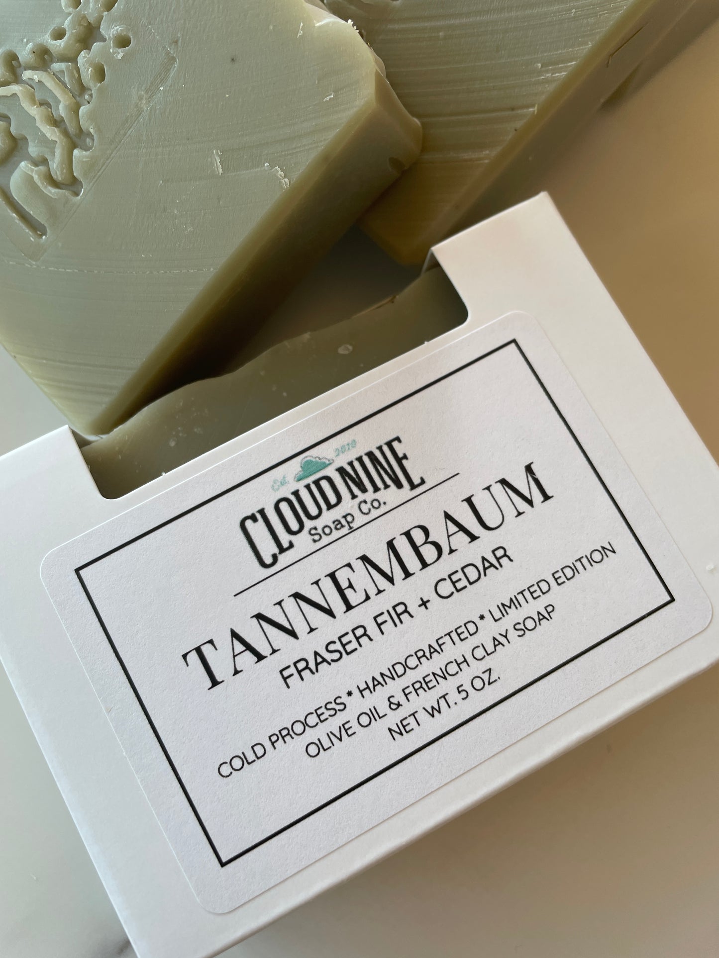 Soap of the Month, November, Tannenbaum Soap: Fraser Fir, Eucalyptus, Rosemary