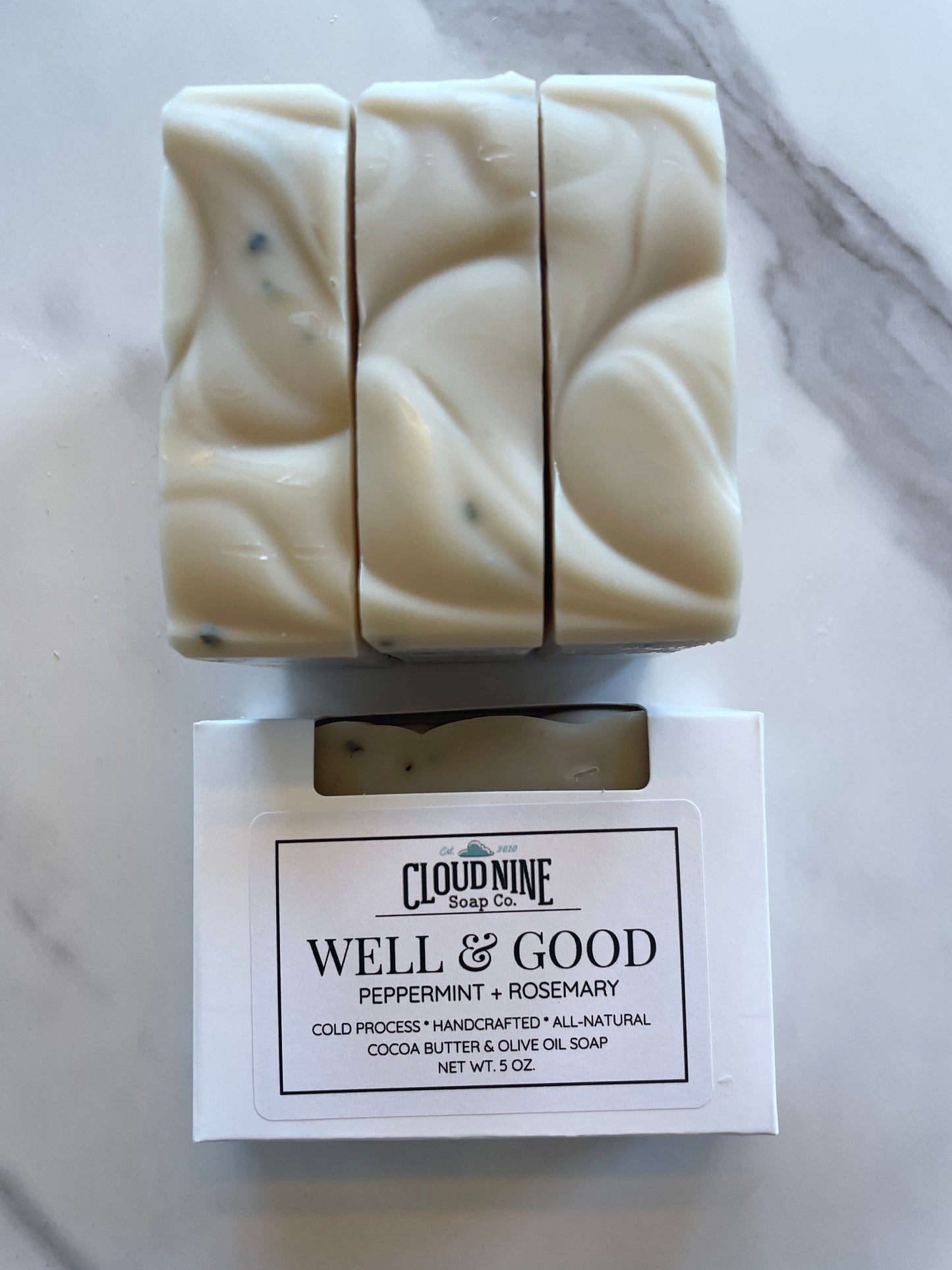 Well & Good Soap: Peppermint + Rosemary